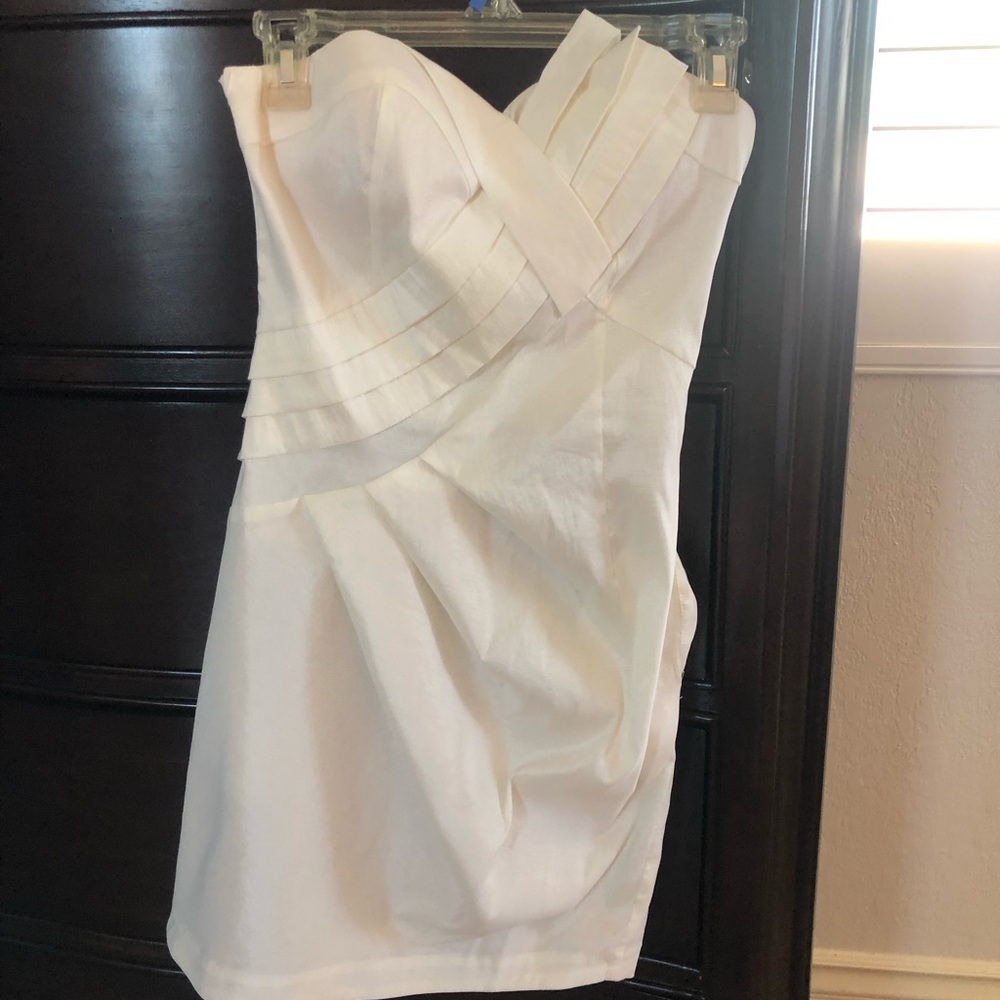 Mini white dress